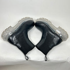 Rick Owens Black Beetle Bozo Boots Size 40