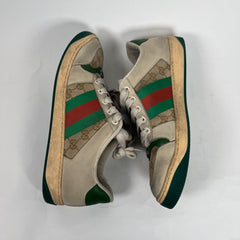 Gucci Beige GG Distressed Screener Size GG 9.5