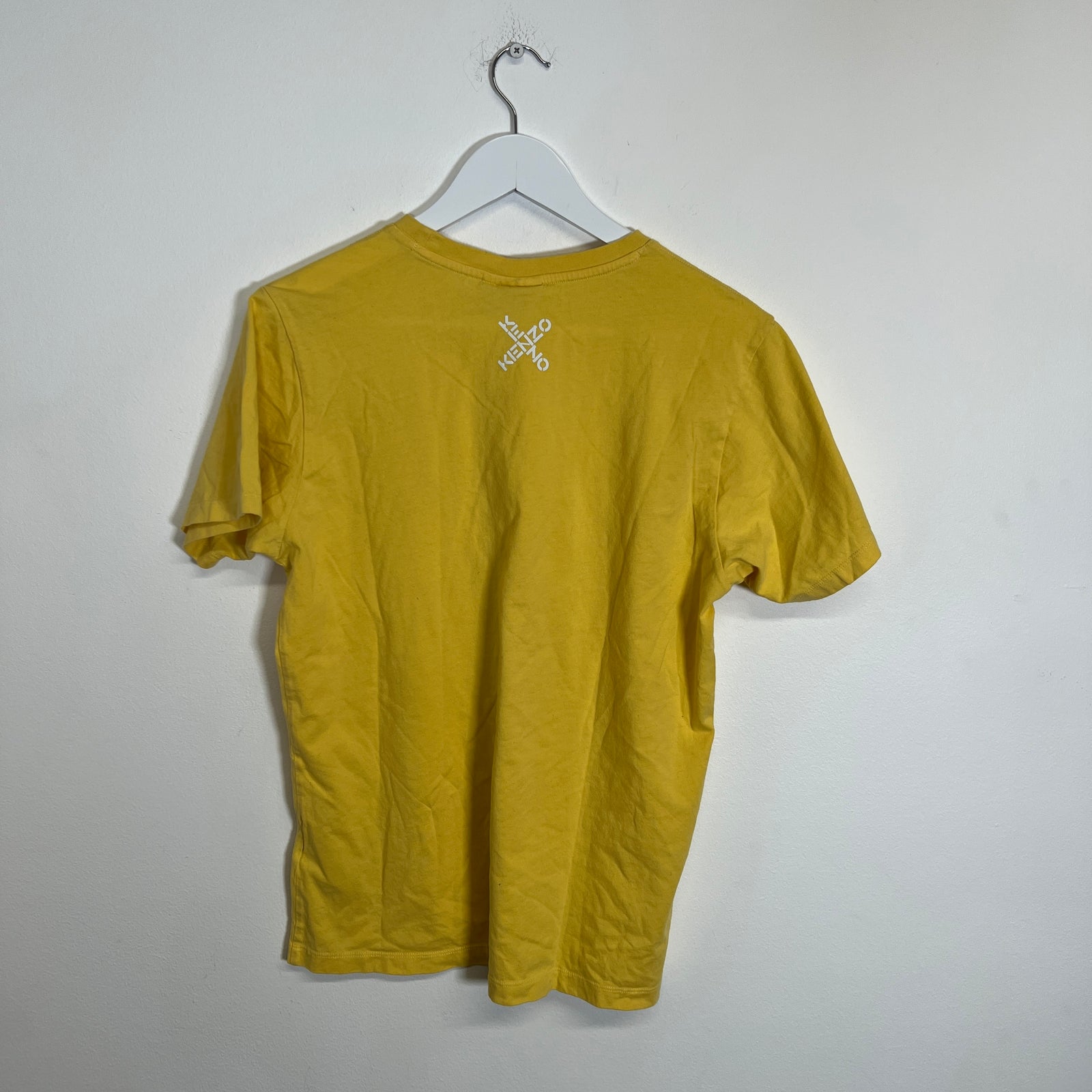 Kenzo Yellow Logo T-Shirt Size M