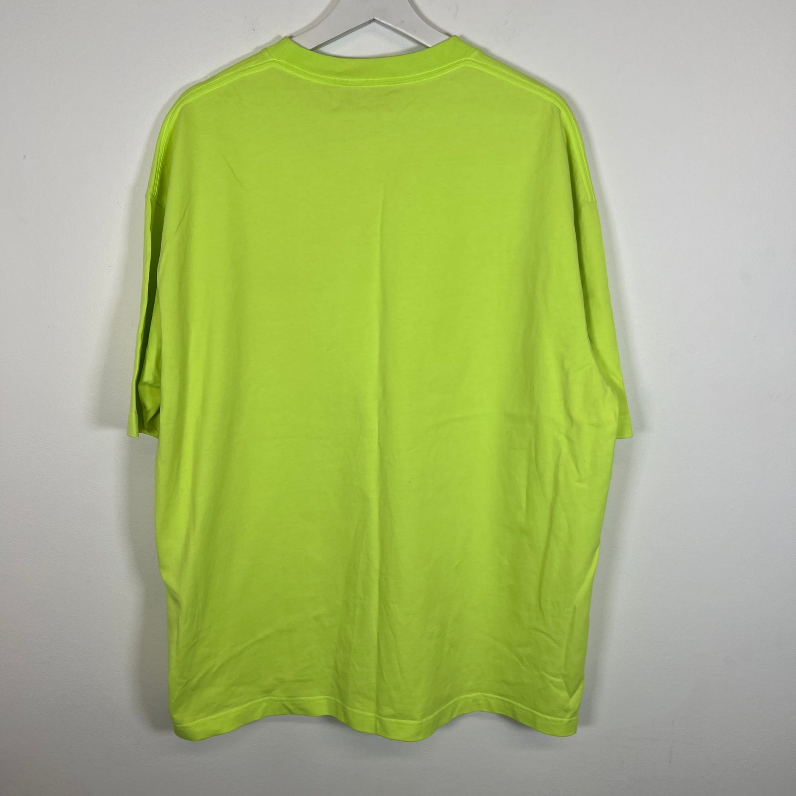 Balenciaga Neon B Spell-Out Tee Size XL