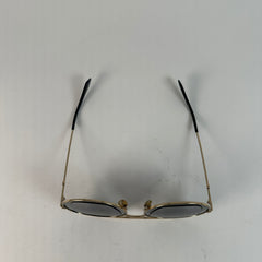Gucci Gold Frame Circle Lense Glasses