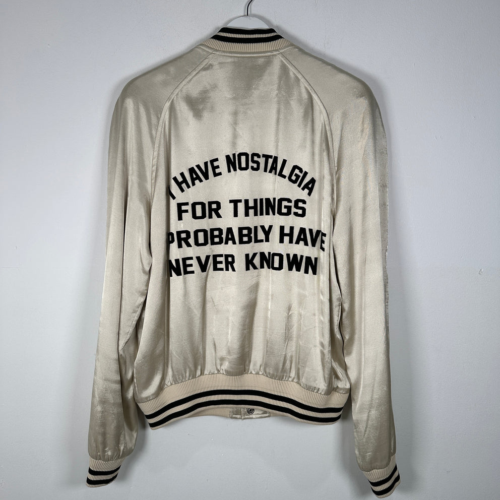 Celine SS20 'Nostalgia' Bomber Jacket Size L