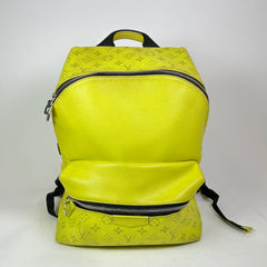 Louis Vuitton Yellow Taigarama Monogram Discovery Backpack