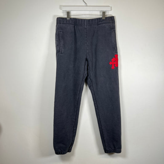 Chrome Hearts Paper Jam Red Patch Sweatpants Size L
