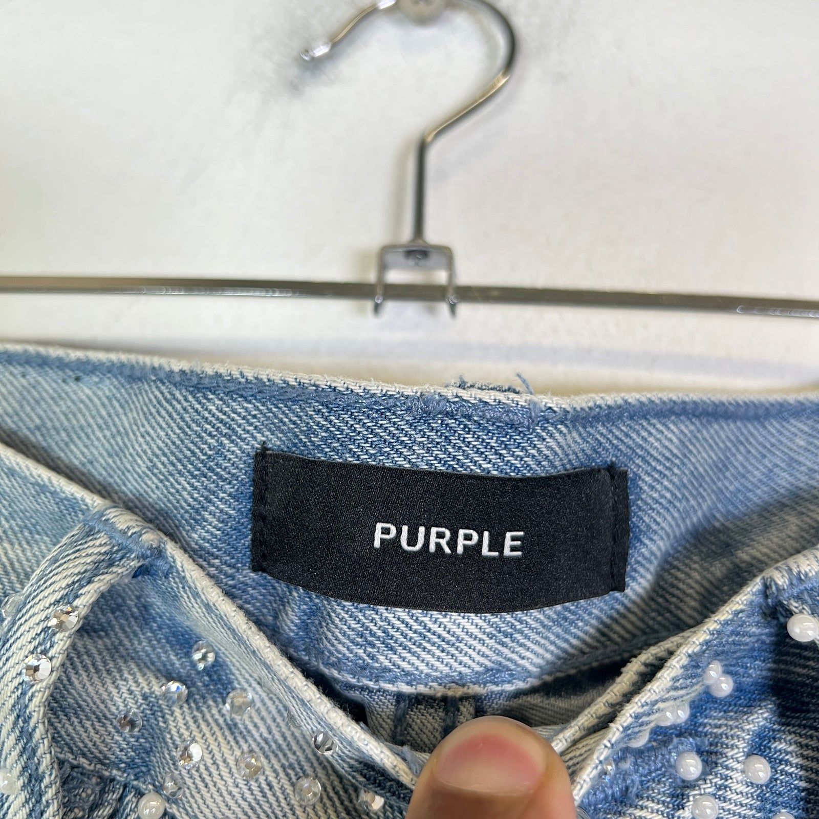 Purple Brand Sandstone Pearlized Straight Jeans