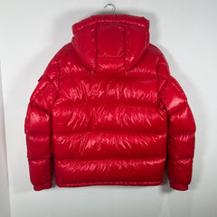 Moncler Red Puffer Size M