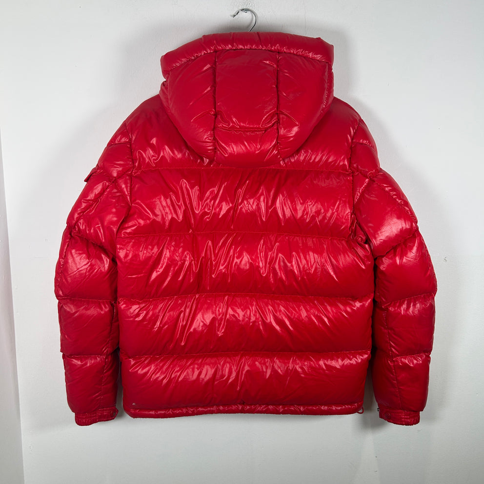 Moncler Red Puffer Size M