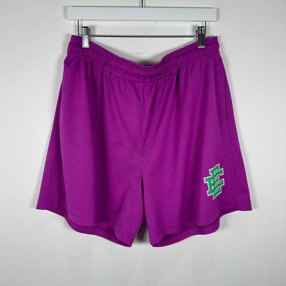 Eric Emmanuel Purple/Green Shorts Size XXL
