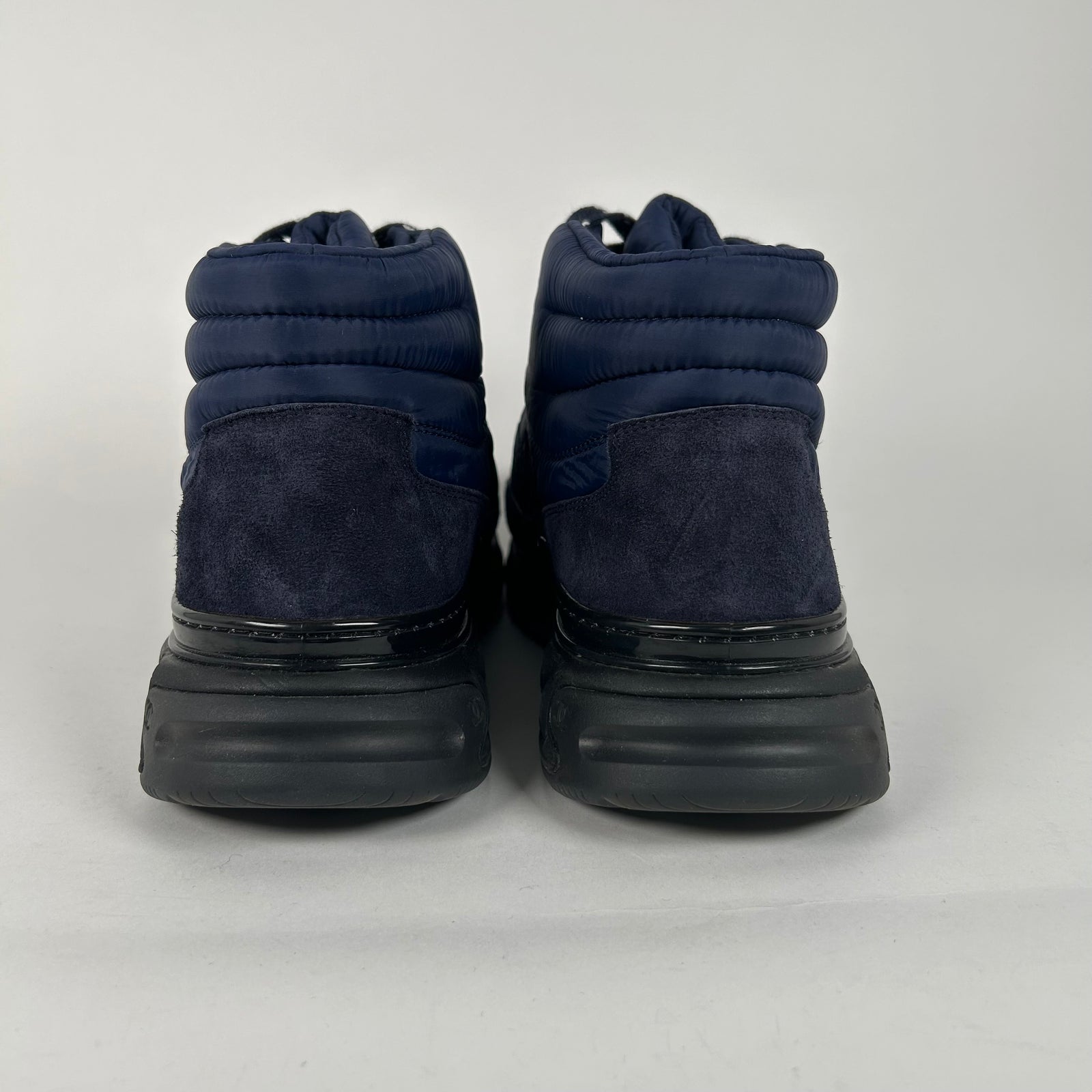 Chanel High Navy Trainers Size 46