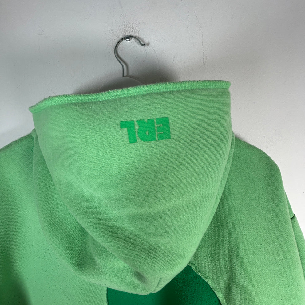 ERL Green 'Swirl' Hoodie Size XL
