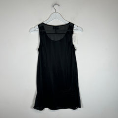 Hysteric Glamour Black 'Bad Girl Connections' Silk Tank Top Size M