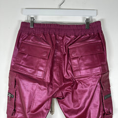 Rick Owens 'Fuchsia' Mastadon Cargo Pants Size 40