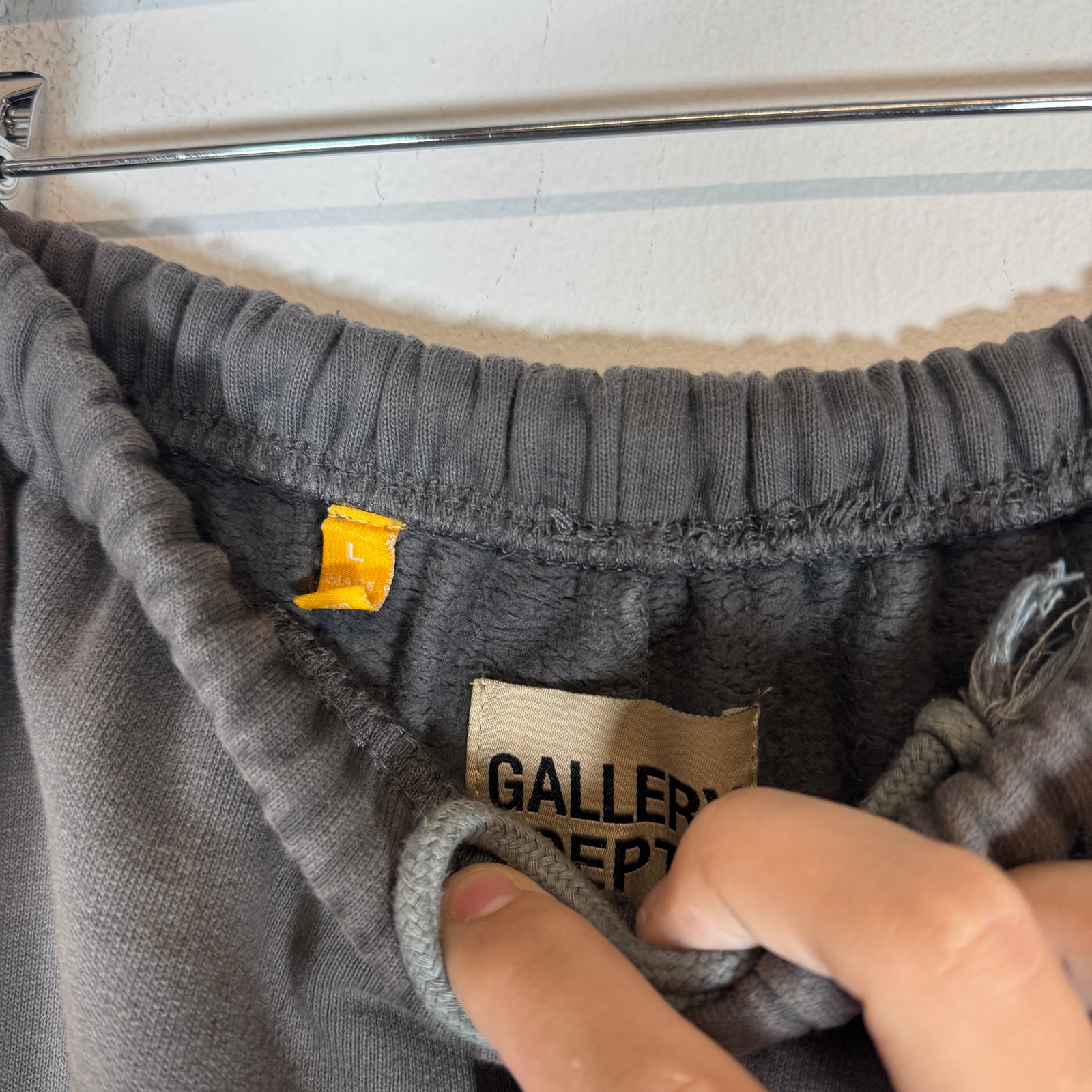 Gallery Dept Grey Flared Sweatpants Size L