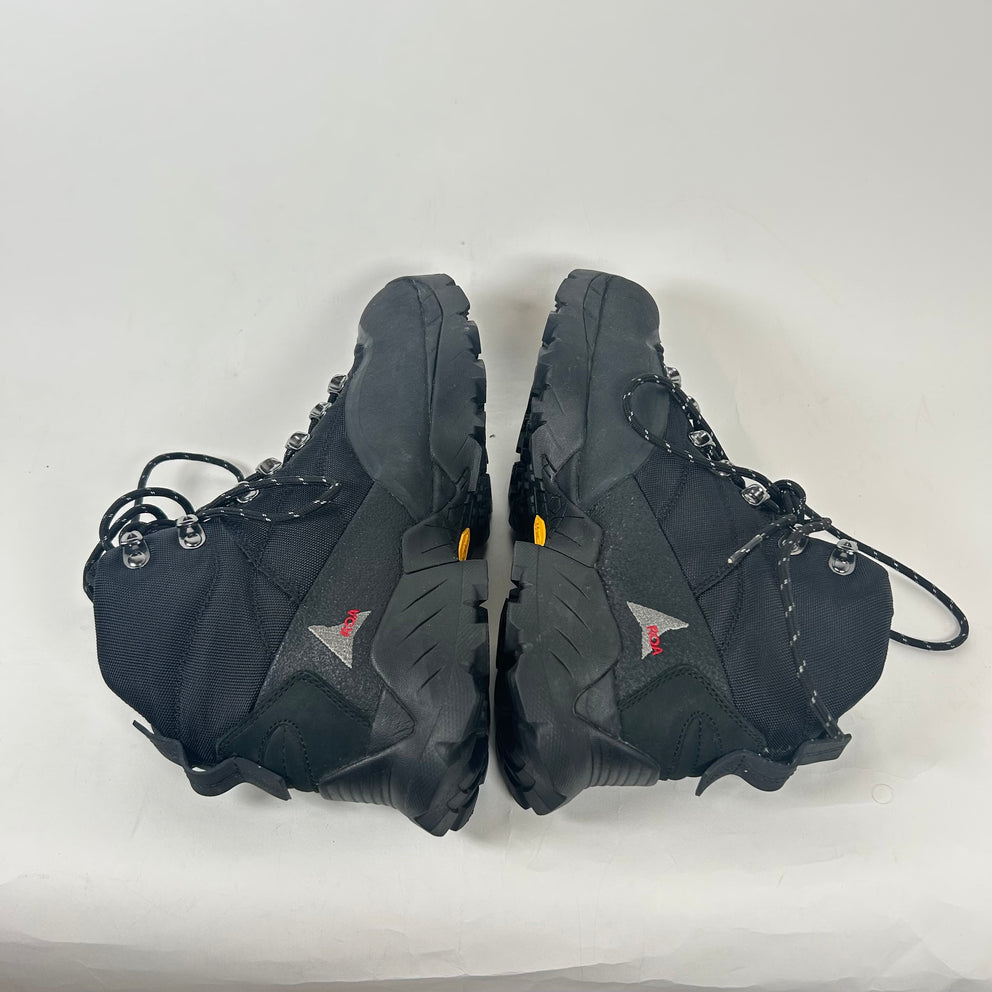 ROA Black Andreas Strap Hiking Boots Size 41