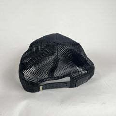 Amiri Paint Drip Logo Black Trucker