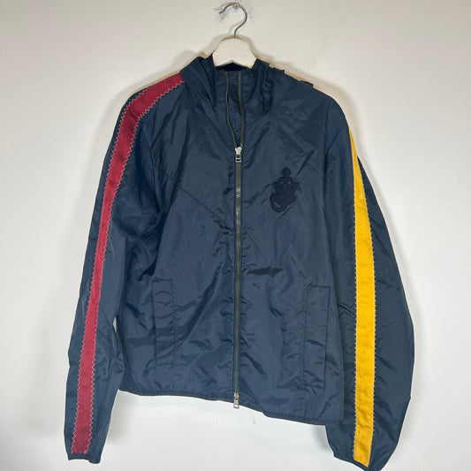 Moncler Genius x JW Anderson Navy Stripe Shell Jacket Size 3