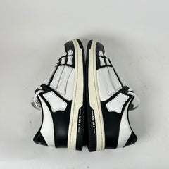 Amiri Black/White Skel Low-Top Sneaker Size 44