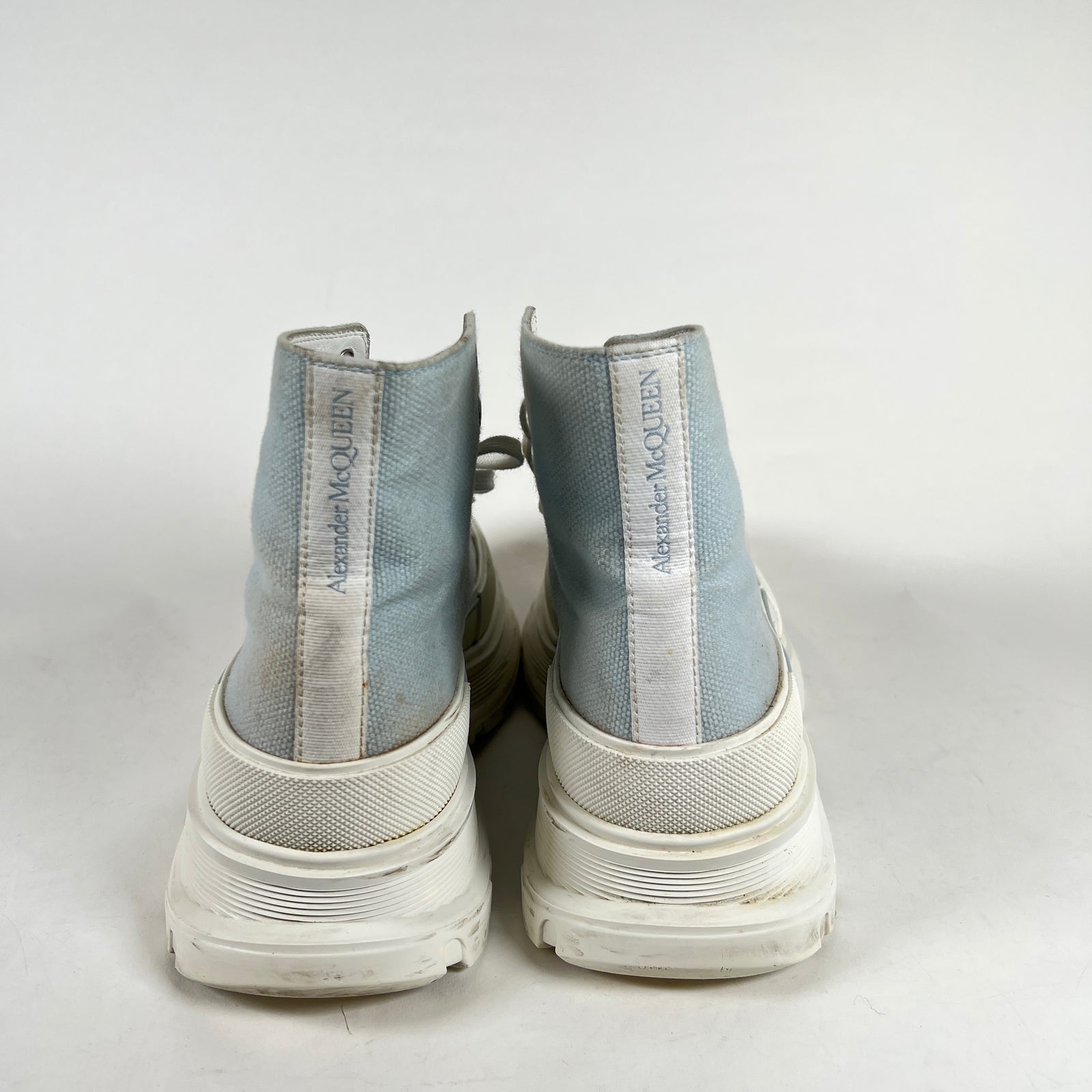 Alexander Mcqueen Tread Slick Baby Blue Size 9