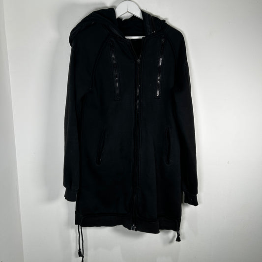 Raf Simons Black Zipper Hoodie Size 1