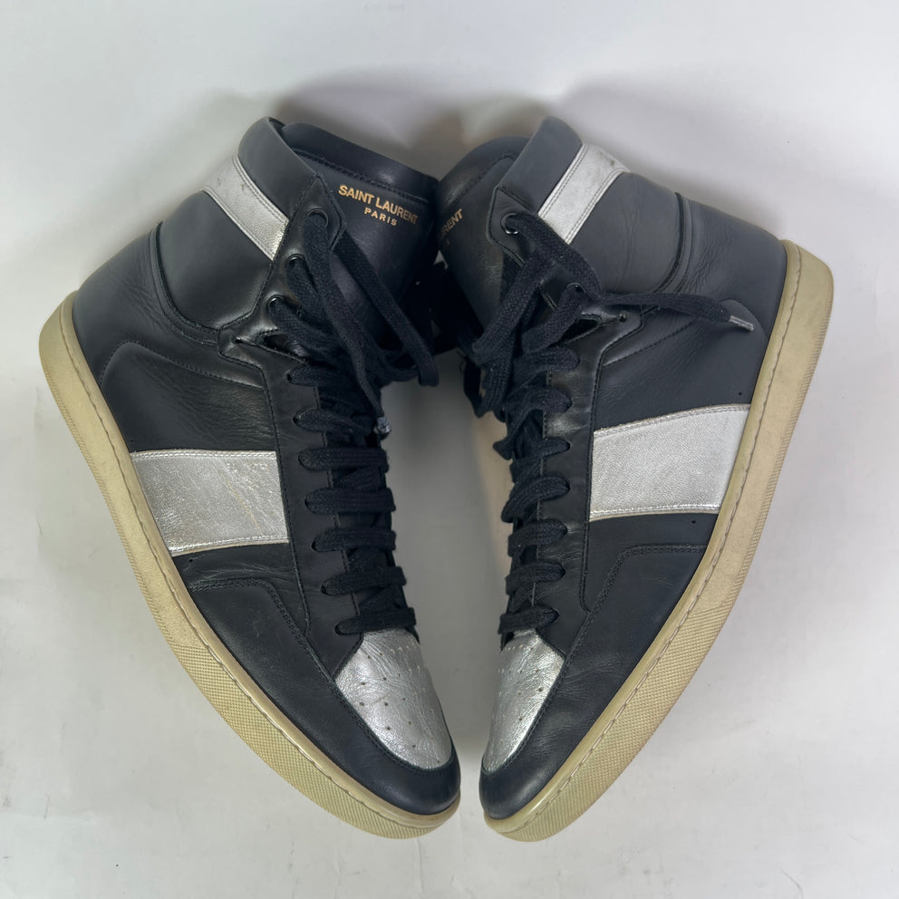 Saint Laurent SL/10H High-Top Sneakers