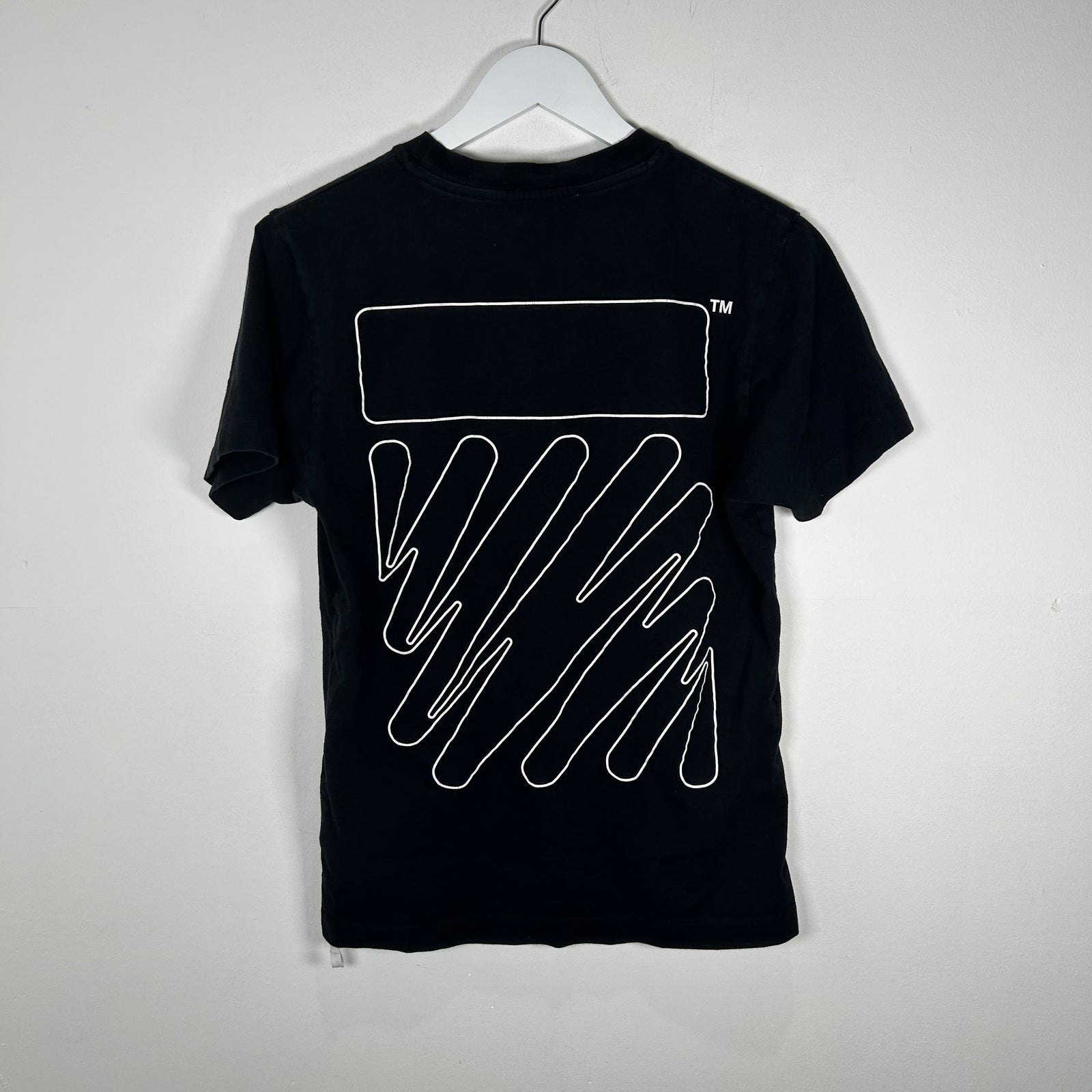 Off-White Scribble Graphic T-Shirt Size S