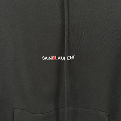 Saint Laurent ' Spell-Out' Logo Hoodie Size M