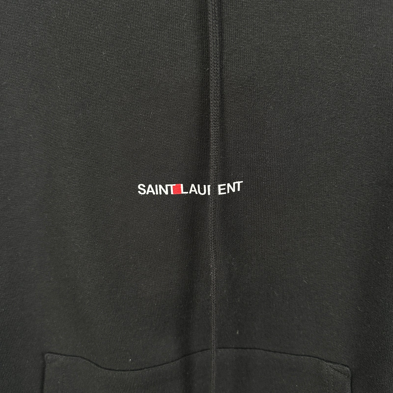 Saint Laurent ' Spell-Out' Logo Hoodie Size M