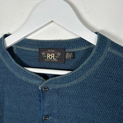 RRL Navy Thermal Shirt Size M