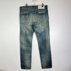Neighborhood Blue Savage Denim DP Basic Distressed Jeans