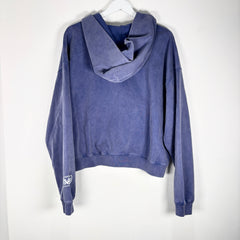 Raspberry Hills Purple 'RBERRY' Logo Zip-Up Hoodie Size M