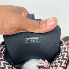 Lanvin x A Ma Maniere Cheetah Curb Sneaker Size 43