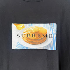 Supreme Pancake Logo Graphic T-Shirt