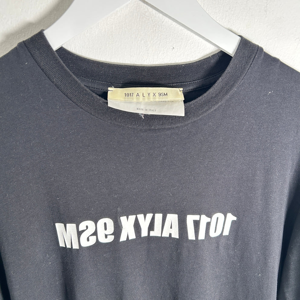 1017 Alyx 9sm Logo Black T-Shirt Size S