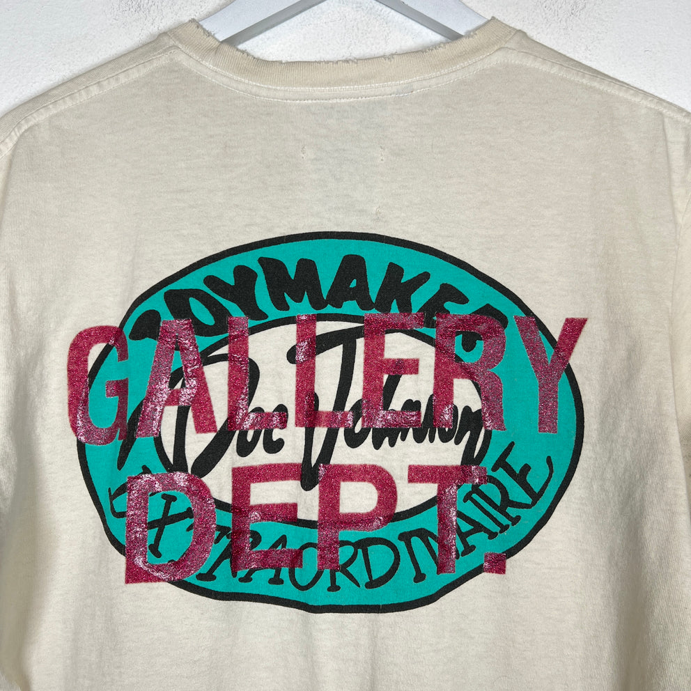 Gallery Dept x Doc Johnson Cream Dead Batteries Tee Size S