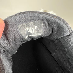 Off-White Black Vulc Low Top Sneakers Size 41
