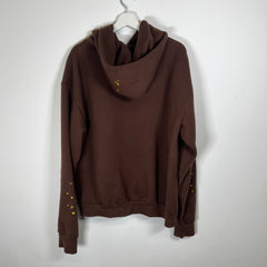 Sp5der Classic Brown Hoodie Size XL
