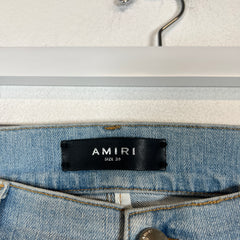 Amiri Lightwash Paint Splatter Jeans Size 38