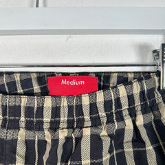Supreme Tartan Plaid Windbreaker Pants Size M