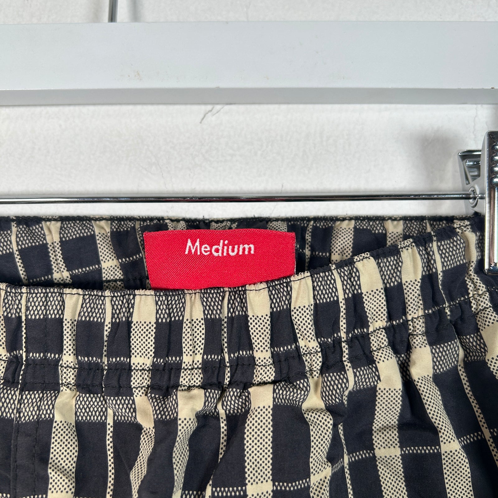 Supreme Tartan Plaid Windbreaker Pants Size M