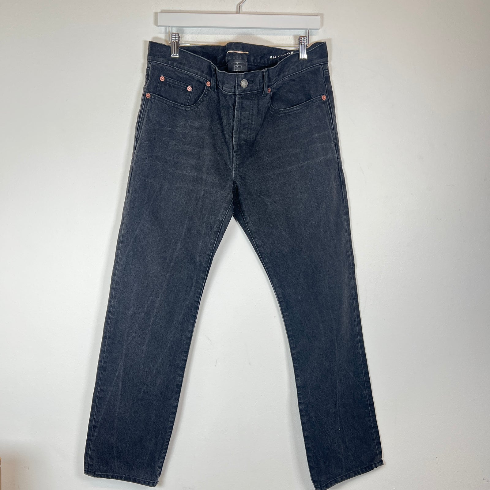 Saint Laurent D18 Black Washed Jeans Size 32
