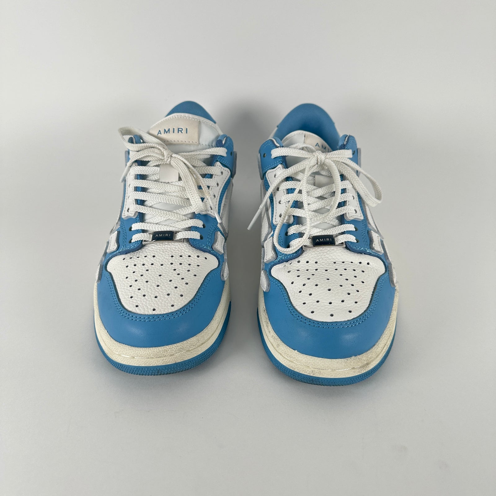 Amiri Tarheel Bone Low Top Sneaker Size 41