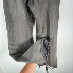 Acne Studios 2021M Saxon Flares Grey Denim Size 30