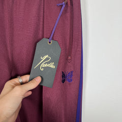 Needles Burgundy/Purple Trackpants Size M