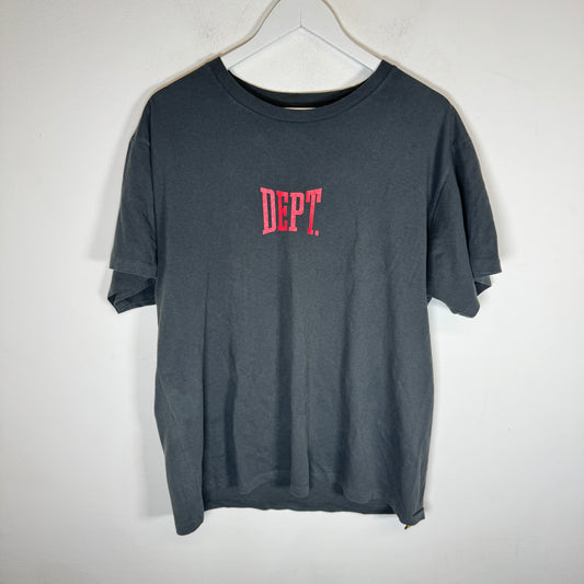 Gallery Dept Vintage Black Classic Logo T-Shirt Size M