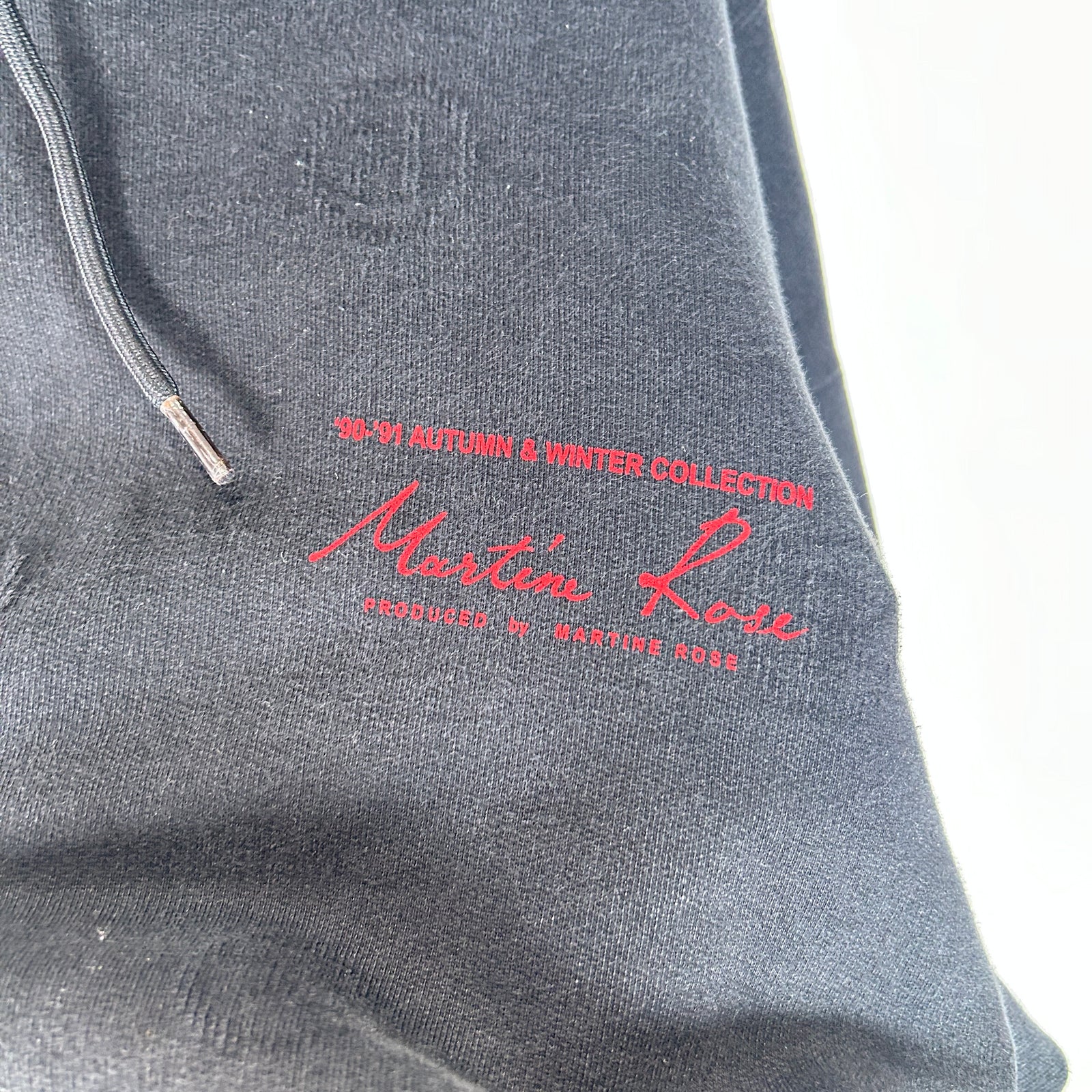 Martine Rose Logo Hoodie Size M