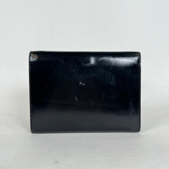 Gucci Black Leather Agenda Planner Wallet