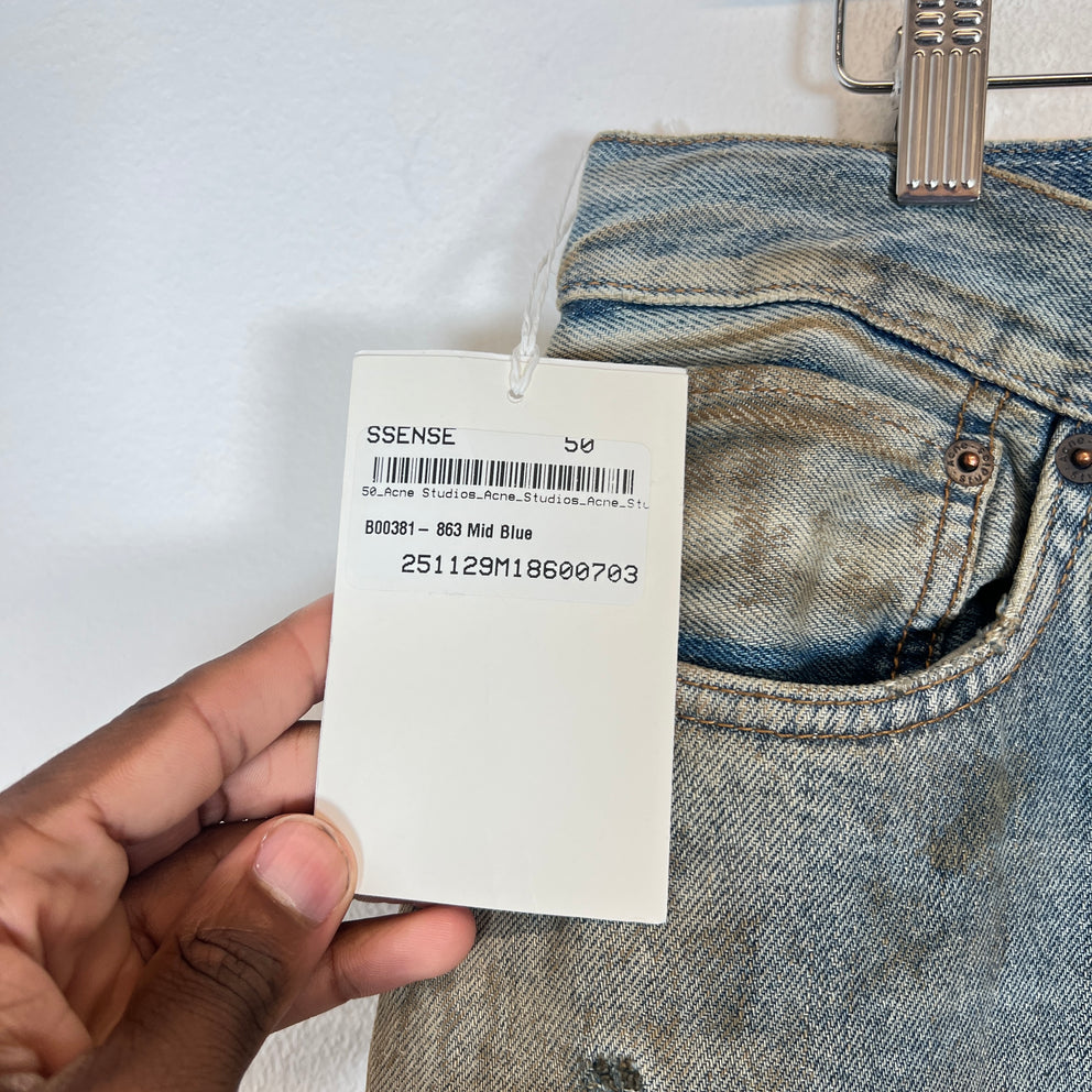 Acne Studios Mudwash 2023M Baggy Jeans Size 34