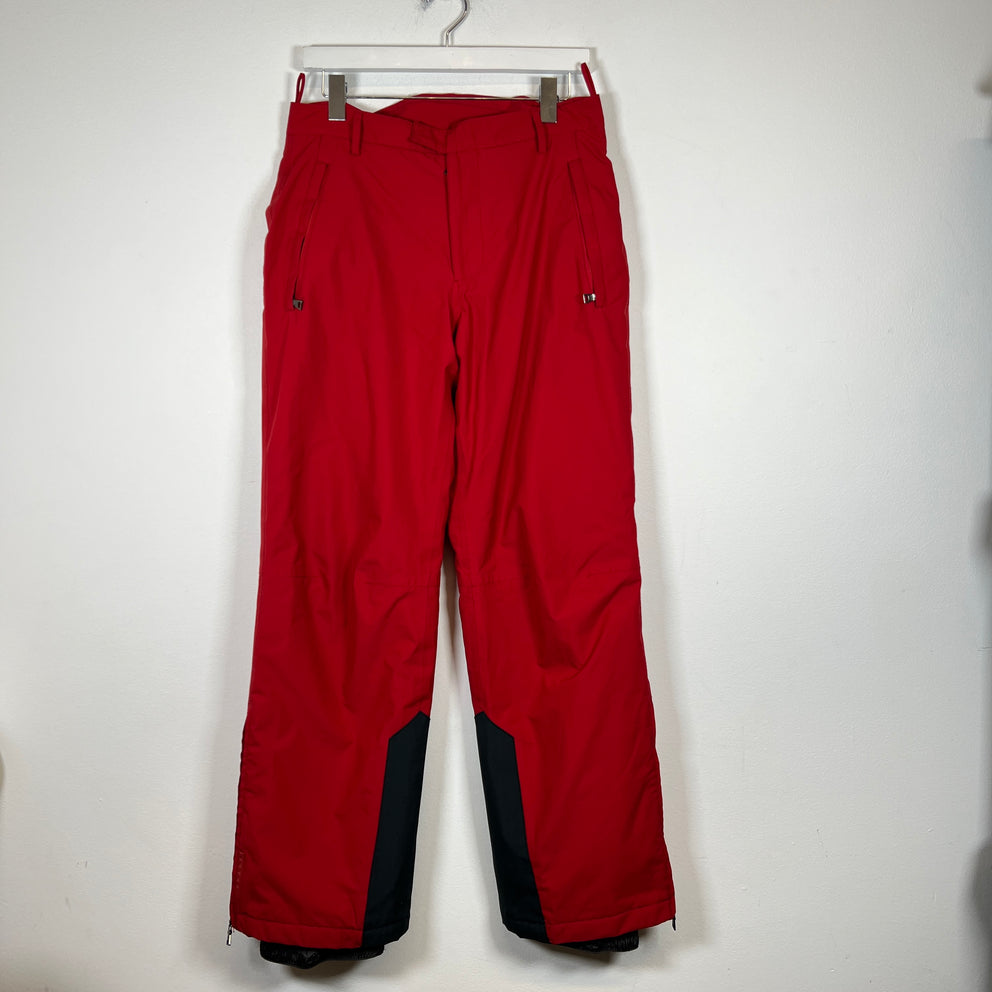 Prada Sport AW01 Red Gore-Tex Insulated Ski Pants Size 48
