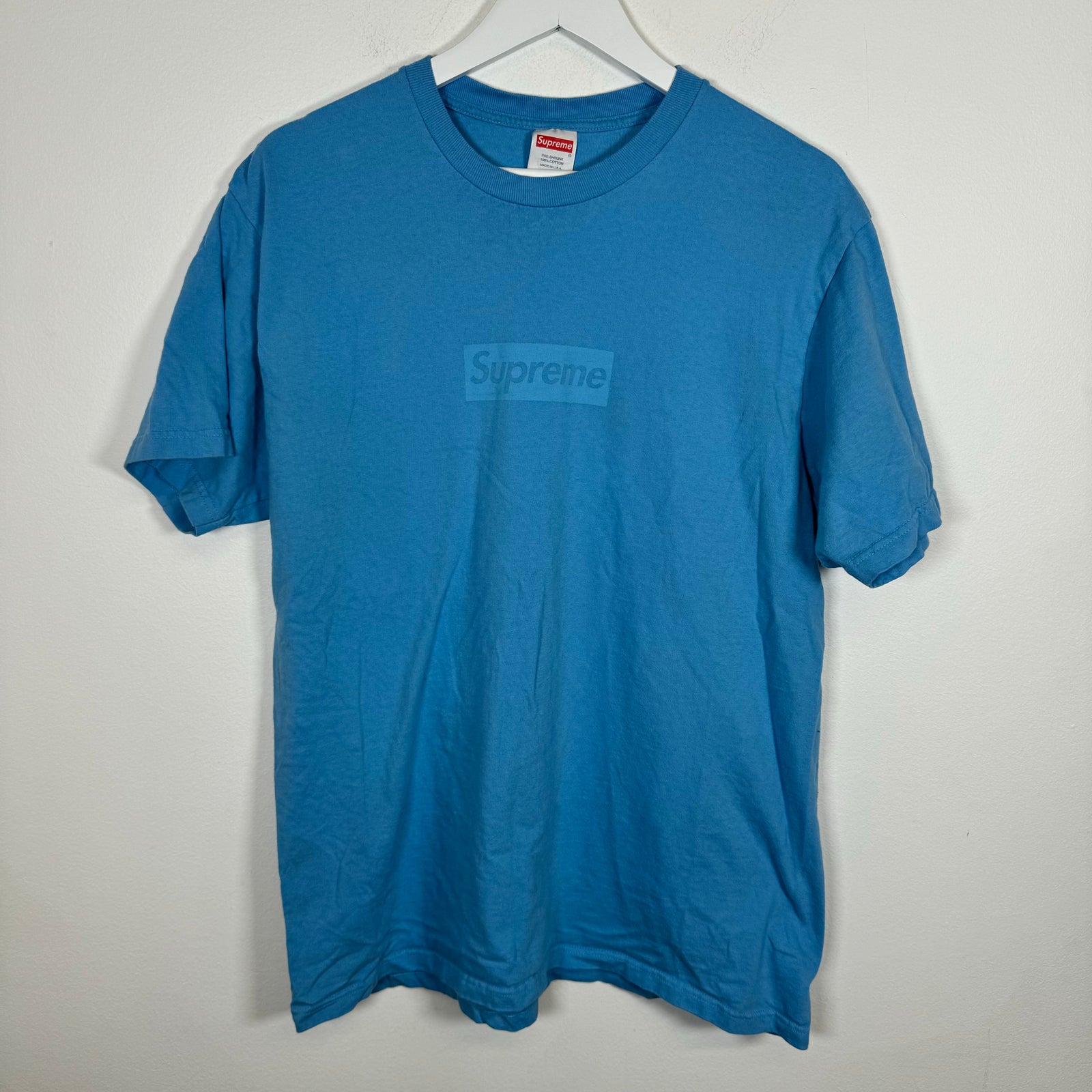 Supreme Light Blue Bogo Tee Size L