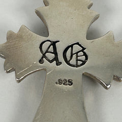 A&G Silver Cross Pendant